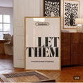 LET THEM Poster